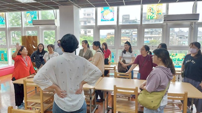 【師生活動】（114-2學期）115年4月16日「日間課程與教學碩士班師生校外教學一基隆深美國小圖書館教育參訪」 照片上傳圖片